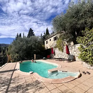 Entre Et Monaco Grande Avec Piscine Privee 12 Personnes , Drap France